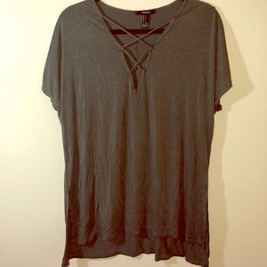 Forever 21 green shirt